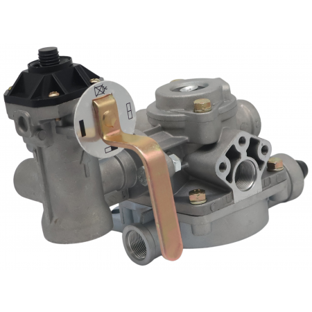 ZAWÓR HAMULCOWY HZS-4 + REGULATOR SIŁY HAMOWANIA 4 ZAKRESOWY D35 D47